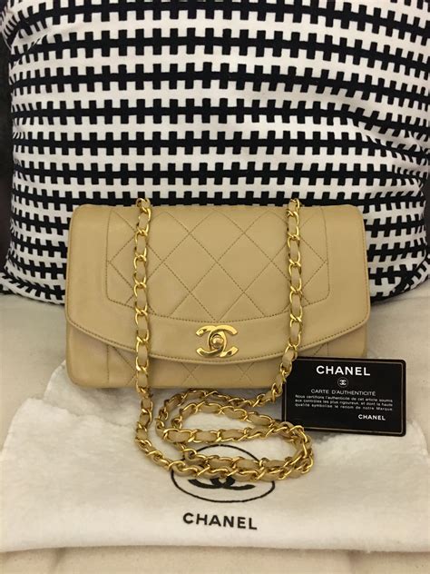 chanel diana bag vintage|chanel diana bag excellent condition.